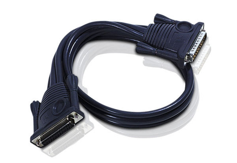Aten KVM (Keyboard/Video Monitor/Mouse) Switch’ler İçin Kaskad Bağlantı Kablosu, 15 Metre, D-SUB 25 Erkek Dişi (ATEN-2L-1715)