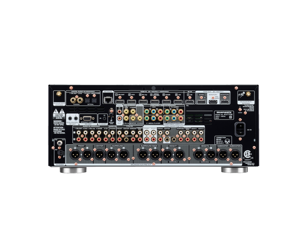 Marantz AV 7706 AV Surround Pre-Amplifier Ev Sinema Amfisi 2