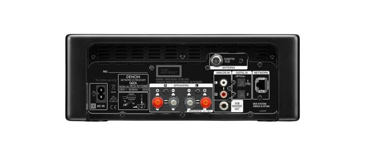 Denon RCD-N11 DAB Bluetooth CD Network Player  4