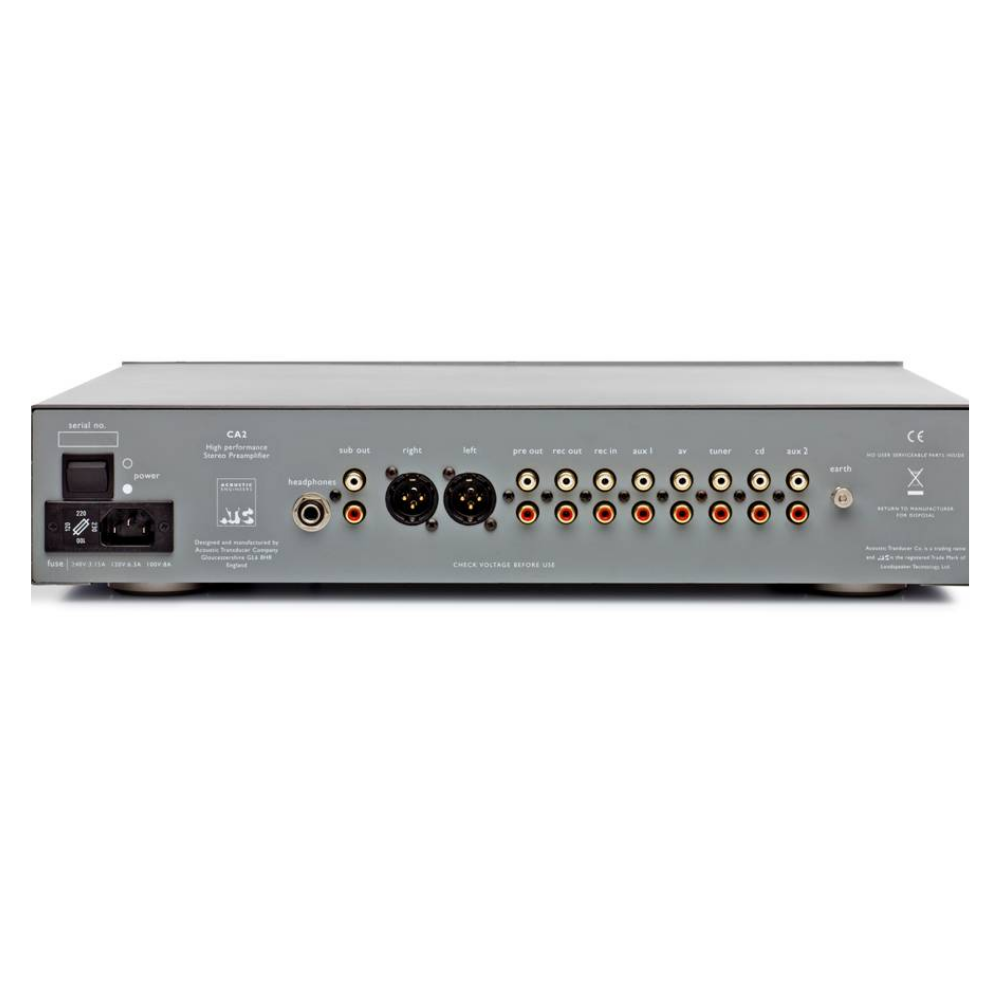 ATC CA2 Solid State Pre Ampli ve Phono Stage 3