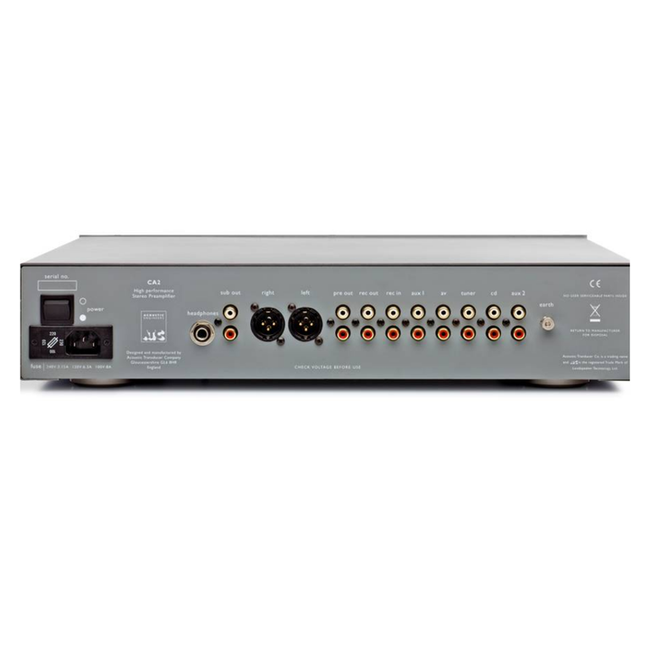 ATC CA2 Solid State Pre Ampli ve Phono Stage 3