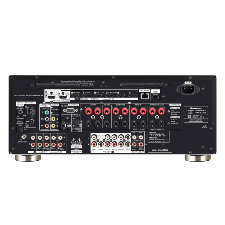 Pioneer VSX-LX505 120 Watt 9.2 Kanal Ev Sinema Amplifikatörü 3