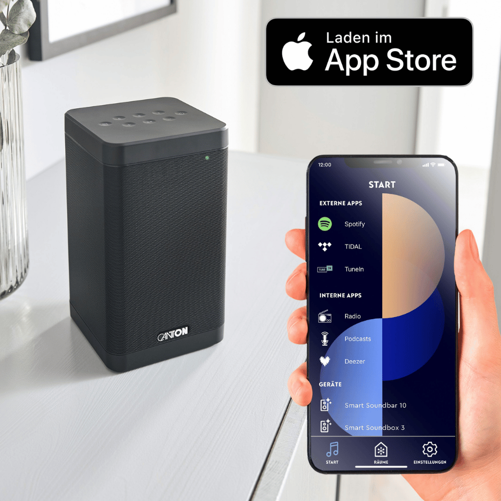 Canton SMART SOUNDBOX 3 Kablosuz Aktif Raf Hoparlör 9