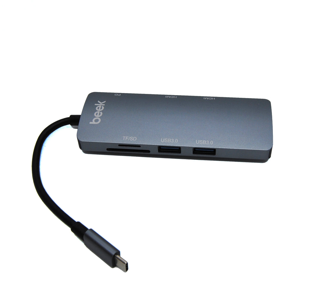 Beek 8 İn 1 USB Tip C Docking Station (BA-DCK-UC08DH) 6