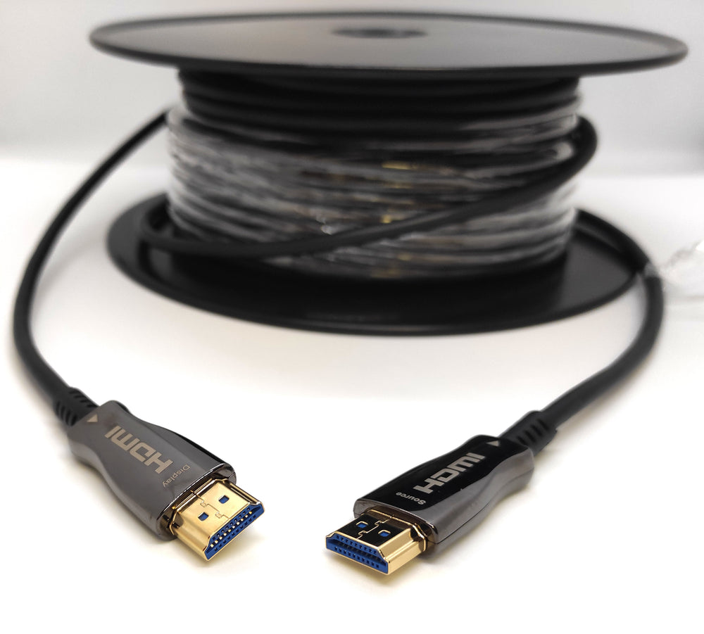 Beek HDMI 2.0 Aktif Fiber Optik Kablo (AOC), 4K@60HZ, 30 Metre, Altın Kaplama (BC-DSP-HA-MM-AOC-30-1) 2