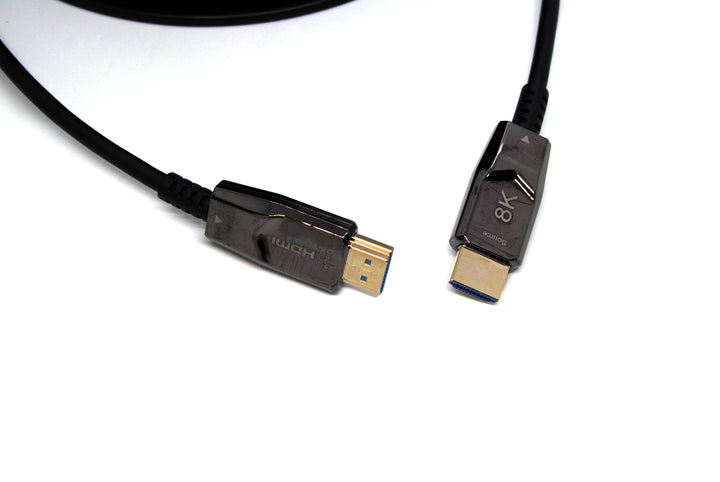 Beek HDMI 2.1 Aktif Fiber Optik Kablo (AOC), Tip A Erkek/Erkek, 8K@60HZ, 10 Metre, Altın Kaplama (BC-DSP-HA-MM-AOC21-10)