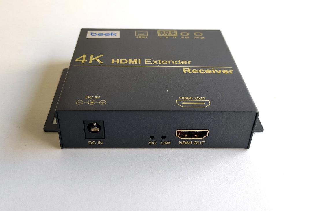 Beek 4K HDMI Sinyal Uzatma Cihazı, 70m/4K60Hz, 100m/1080P, Alıcı (Receiver) Ve Verici (Transmitter) Birim Dahil (BS-EXT-H4K-100) 5