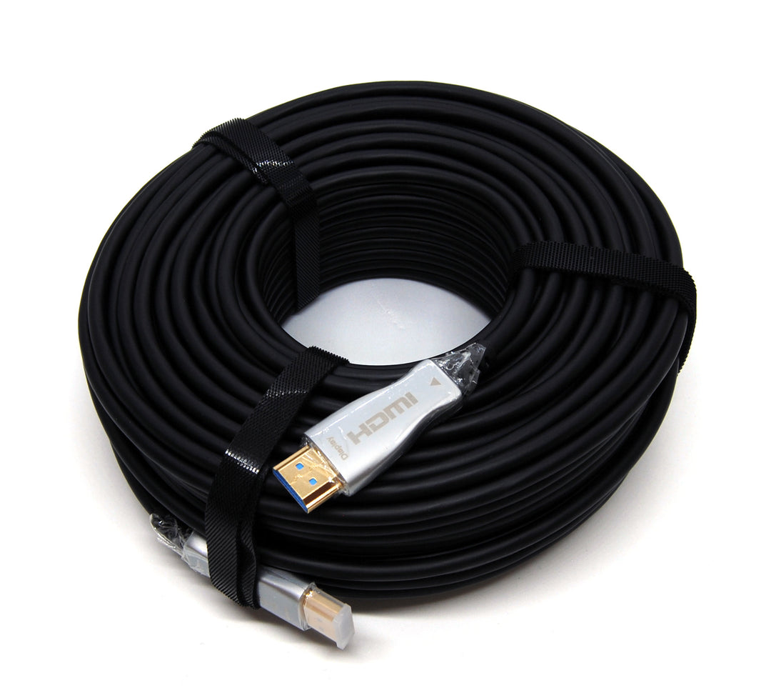 Beek HDMI 2.0 Aktif Fiber Optik Kablo (AOC), 4K@60HZ, 40 Metre, Altın Kaplama (BC-DSP-HA-MM-AOC-40-1)