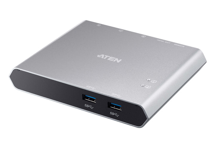 Aten 2-Port 4K HDMI USB-C KVM Dock Switch, Power Pass-Through Özellikli (ATEN-US3310) 2