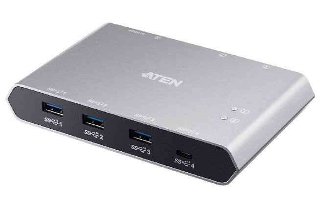 Aten 2-Port USB-C Gen 2 Paylaşım Switch, Power Pass-Through Özellikli (ATEN-US3342)