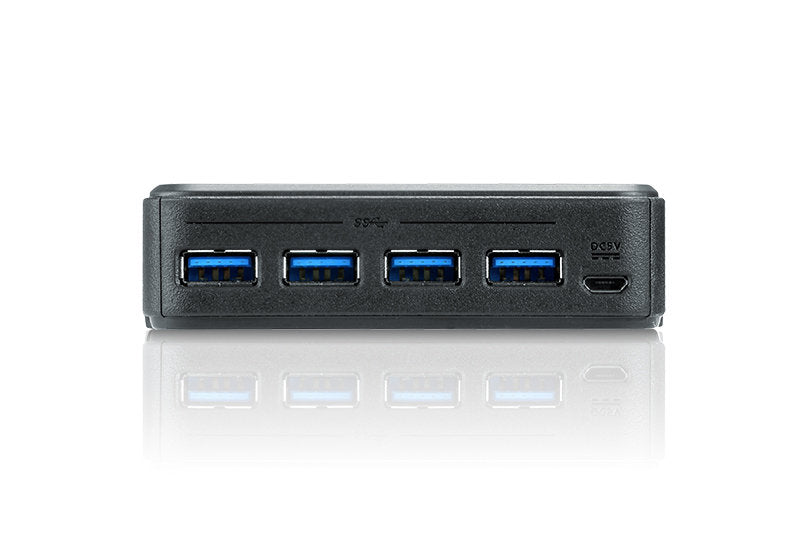 Aten USB Arayüzüne Sahip Cihazları Paylaştıran Switch, USB 3.0 , 4 PC, 4 USB Cihaz (4-Port USB 3.0 Peripheral Sharing Device) (ATEN-US434)