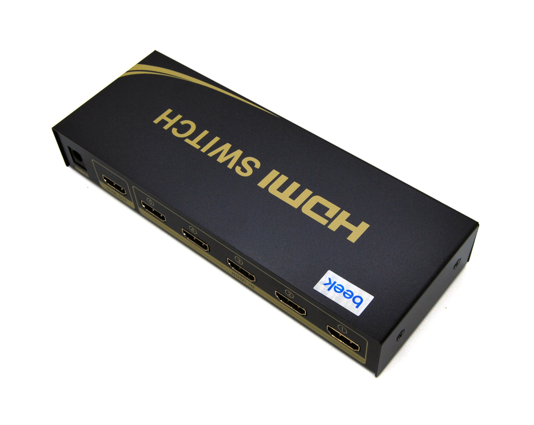 Beek 5 Port Ultra HD 4K HDMI Switch, 5 Giriş - 1 Çıkış, Uzaktan Kumandalı, 4K2K, 3D Görüntü Formatlarını Destekler, HDMI 2.0, HDCP 2.3 Uyumlu (BS-VSW-HD51UH) 7