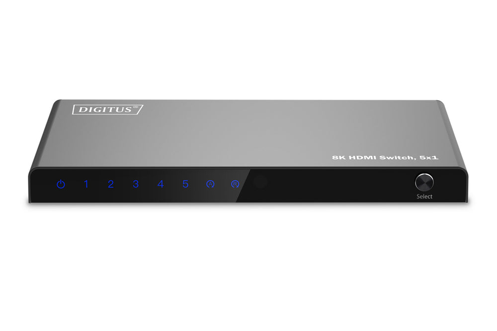 Digitus 8K HDMI Switch, 5x1, 8K/60Hz (4:4:4), HDR, HDCP 2.3 (DS-55334) 2