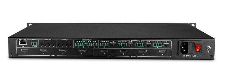 Lindy 4x4 HDMI 4K60 Matrix Video Duvarı Ölçeklendirme Özelliğine Sahip (LIN-38238) 4