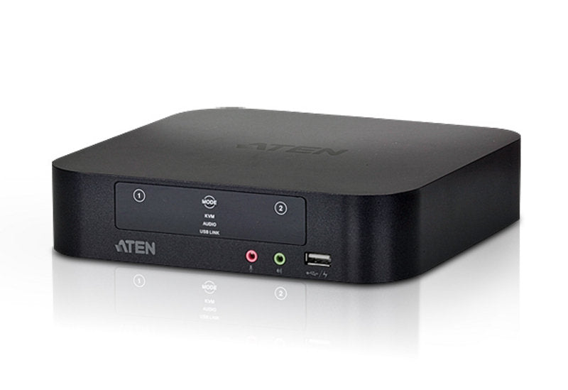 Aten 2-Port USB 2.0 Mini DisplayPort Dual View KVMP™ Switch (ATEN-CS1942)