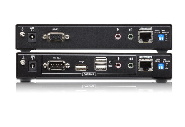 Aten USB DVI Dual View HDBaseT™ 2.0 KVM (Keyboard/Video Monitor/Mouse) Mesafe Uzatma Cihazı (1920 X 1200 @100 M Ya Da 150m) (ATEN-CE624) 2