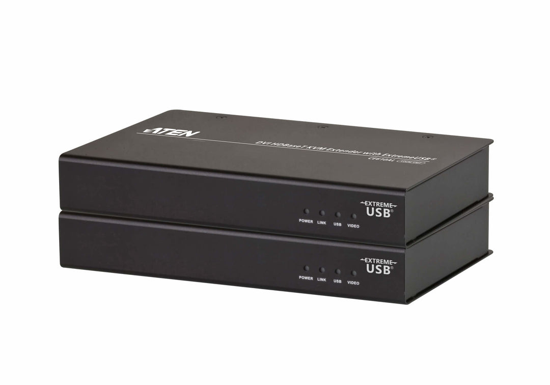 Aten DVI HDBaseT KVM Sinyal Uzatma Cihazı, ExtremeUSB® Özellikli, 100 Metre (ATEN-CE610A)