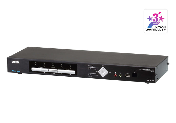 Aten 4-Port USB HDMI Multi-View KVMP™ Switch (ATEN-CM1284)