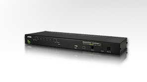 Aten 8 Port PS/2-USB KVMP™ (Keyboard/Video Monitor/Mouse) Periferi (Çevre Cihazlarla (USB) Bağlantı Kurabilir) Switch, 1 Portlu USB (1.1) Hub, OSD Fonksiyonlu, Kabin Tipi, KVM Bağlantı Kablosu İlave Olarak Temin Edilmelidir (ATEN-CS1708A)