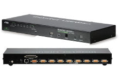 Aten 8 Port PS/2 - USB KVM On The NET™ Switch, KVMP™(Keyboard/Video Monitor/Mouse) Periferi (Çevre Cihazlarla (USB) Bağlantı Kurabilir), 1 Lokal 1 Uzak Kullanıcı Erişimi (ATEN-CS1708I) 2