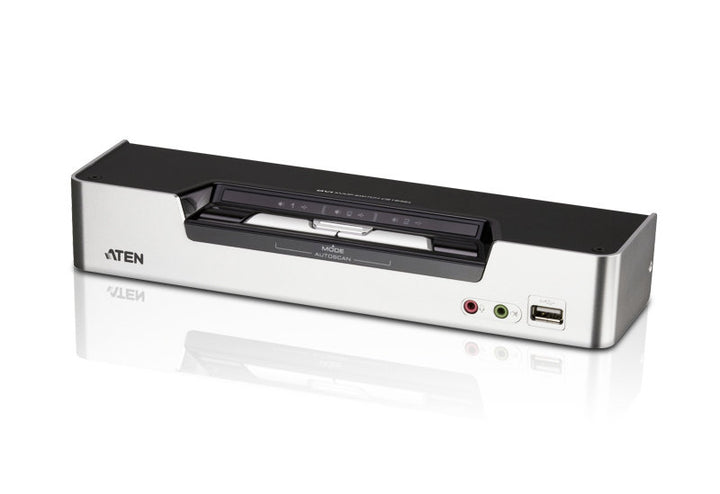 Aten 2 Port USB 2.0 DVI Dual View KVMP™ Switch, 2560 X 1600, KVM Bağlantı Kablosu Ürün Beraberinde Gelmektedir (ATEN-CS1642A)