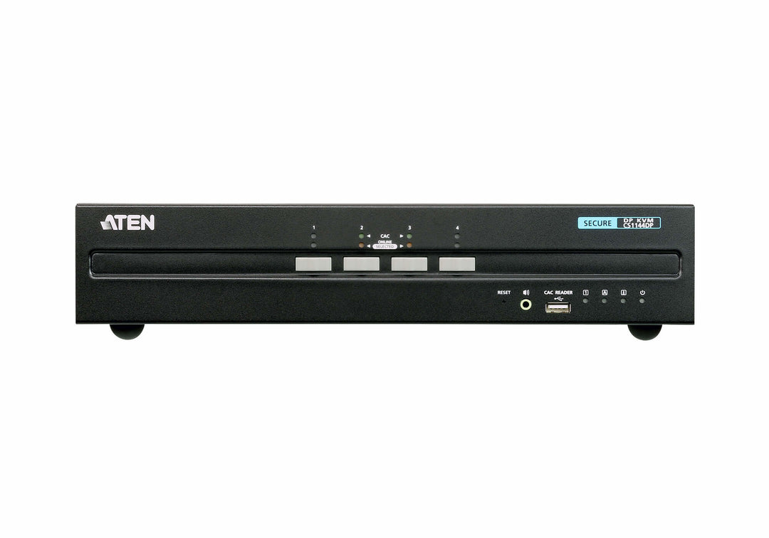 Aten 4-Port USB DisplayPort Dual Display Secure KVM Switch (PSS PP V3.0 Compliant) (ATEN-CS1144DP)