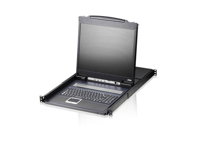 Aten 19” LCD KVM Switch, Amerikan Klavyeli (ATEN-CL1308NA) 2