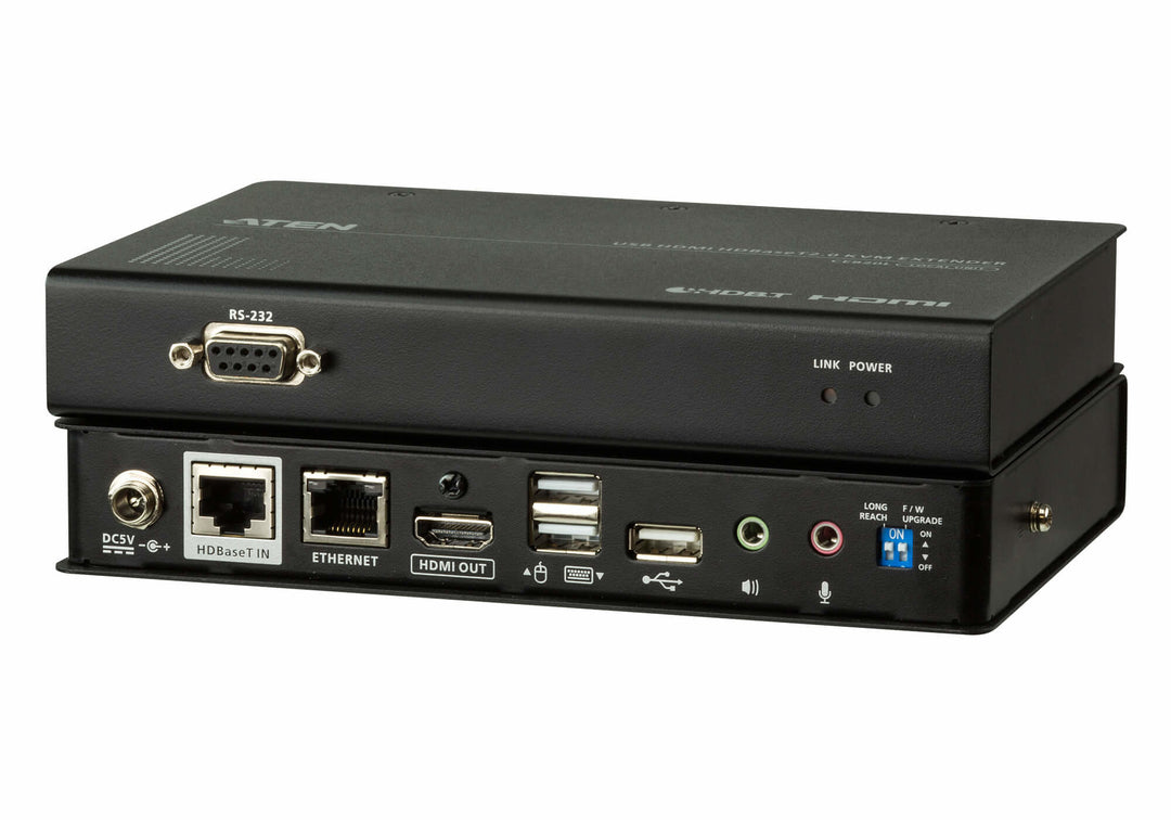 Aten USB HDMI HDBaseT™ 2.0 KVM Sinyal Uzatma Cihazı (4K@100 M) (ATEN-CE820)