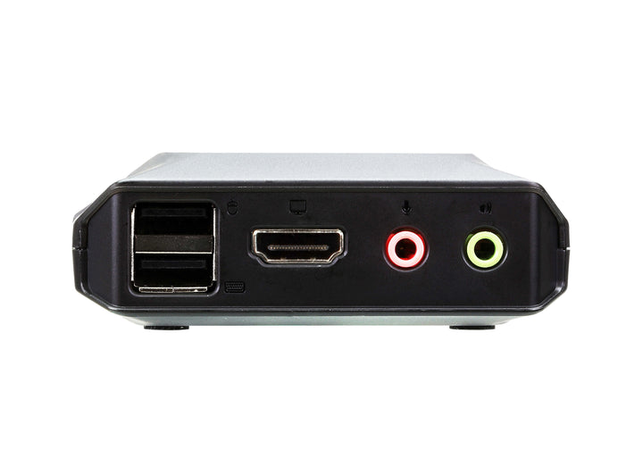 Aten 2 Port USB 4K KVM (Keyboard/Video Monitor/Mouse) Switch, Masaüstü Tip, KVM Bağlantı Kablosu Ürüne Gömülüdür, Remote Port Selector İle Birlikte (ATEN-CS22H) 3