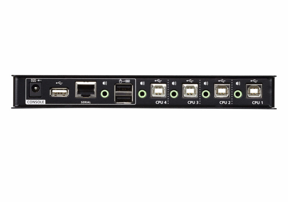 Aten 4-Port USB Sınırsız Geçiş İmkanı Tanıyan KM (Klavye/Mouse) Switch (Kablolar Dahil) (ATEN-CS724KM) 2