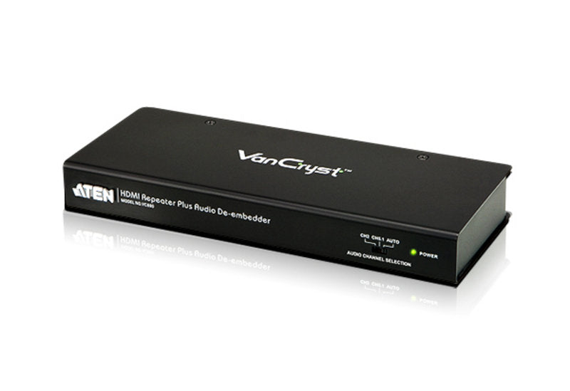 Aten HDMI (HD Video) Repeater Plus Audio De-Embedder (ATEN-VC880)