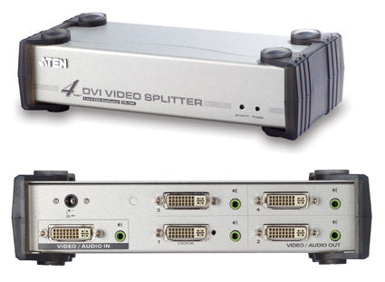 Aten 4 Port DVI Video Çoklayıcı (Splitter), 1920 X 1200 (ATEN-VS164)