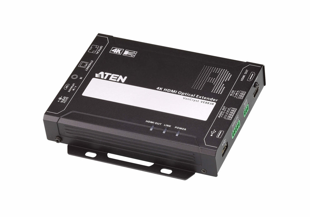 Aten 4K HDMI Optical Extender 10km (K2, SM)) (SFP+ Duplex SM Transceivers (10 Gbps/10km, Blue)) (ATEN-VE883K2) 5