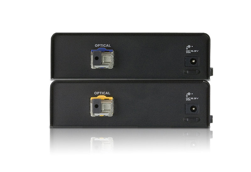 Aten HDMI Fiber Mesafe Uzatma Cihazı, LC Singlemode 600 Metre, Alıcı (Receiver) Ve Verici (Transmitter) Birim Dahil (ATEN-VE882) 2