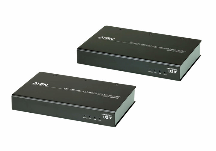 Aten 4K HDMI HDBaseT Sinyal Uzatma Cihazı, ExtremeUSB® Özellikli (4K@100m) (HDBaseT Class A) (ATEN-VE813A)