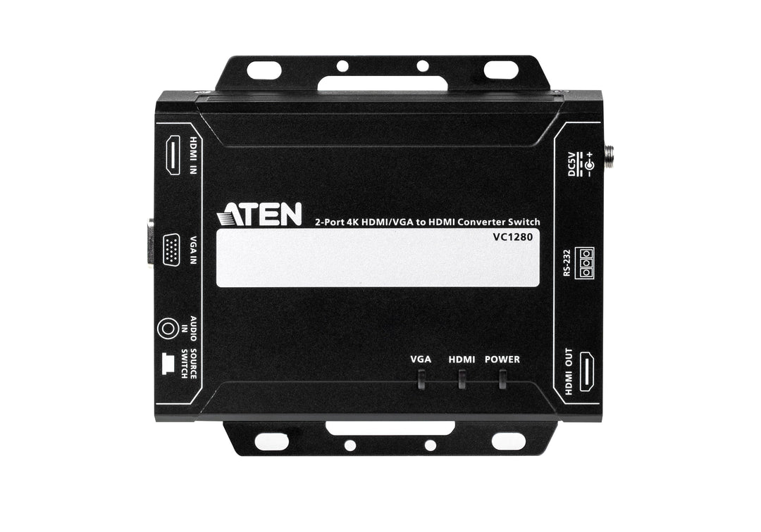 Aten 2-Port 4K HDMI/VGA HDMI Çevirici Switch (ATEN-VC1280) 4