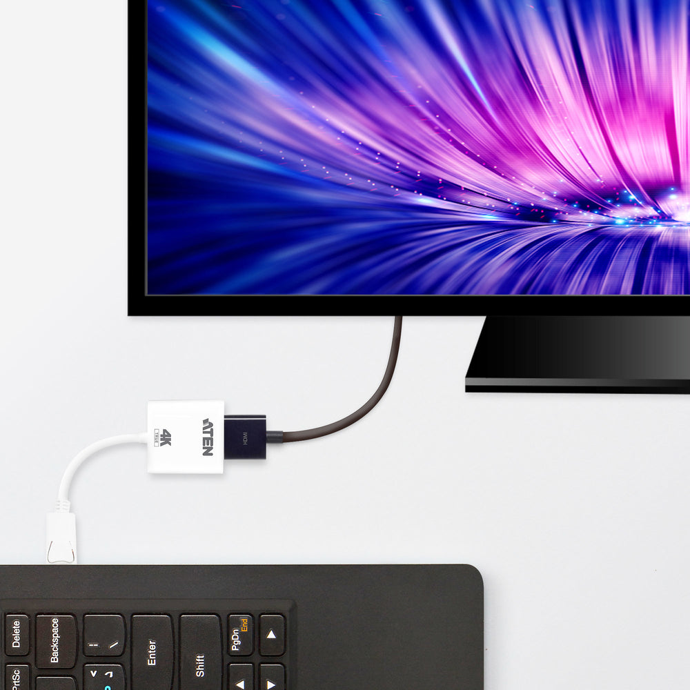 Aten True 4K DisplayPort To HDMI Active Adapter (ATEN-VC986B) 2