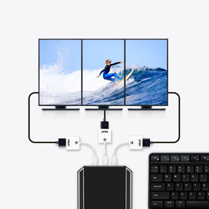 Aten True 4K DisplayPort To HDMI Active Adapter (ATEN-VC986B) 5