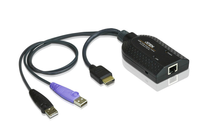 Aten HDMI USB Sanal Medya KVM Adaptörü, Akıllı Kart Okuyucusu İle Birlikte (ATEN-KA7168)