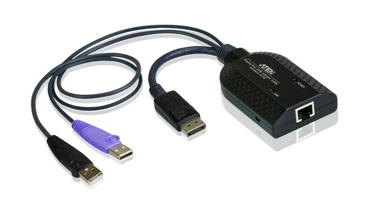 Aten USB DisplayPort Sanal Medya KVM Adaptörü, Smart Card Desteği (ATEN-KA7169)