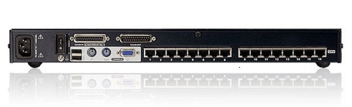 Aten 16 Port Cat 5 High-Density PS/2 - USB KVM Switch (ATEN-KH1516A)