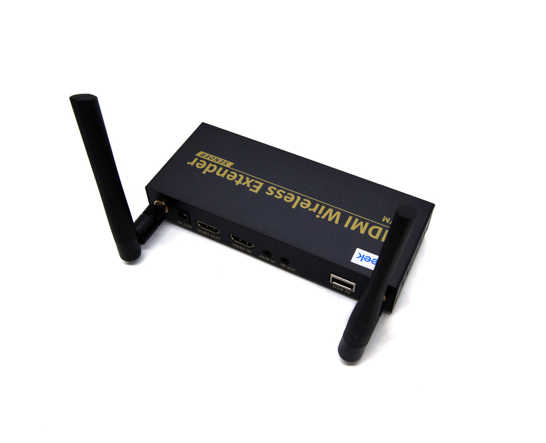 Beek HDMI KVM Kablosuz Sinyal Uzatma Cihazı, Verici (Sender) Ve Alıcı (Receiver) Birim Dahil, 200 Metre, 1080P@60Hz (BS-EXT-HDMI-W5G-200) 2