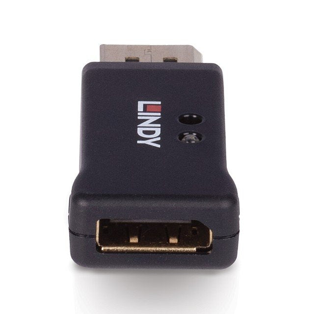 Lindy DisplayPort 1.4 EDID Emulator, Maks. Çözünürlük 3840 X 2160@144Hz (LIN-32118) 3