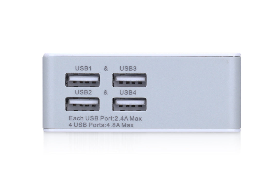 Ednet Evrensel (EU/UK/US) Seyahat Şarj Seti , 4 X USB Port (ED-31809) 2