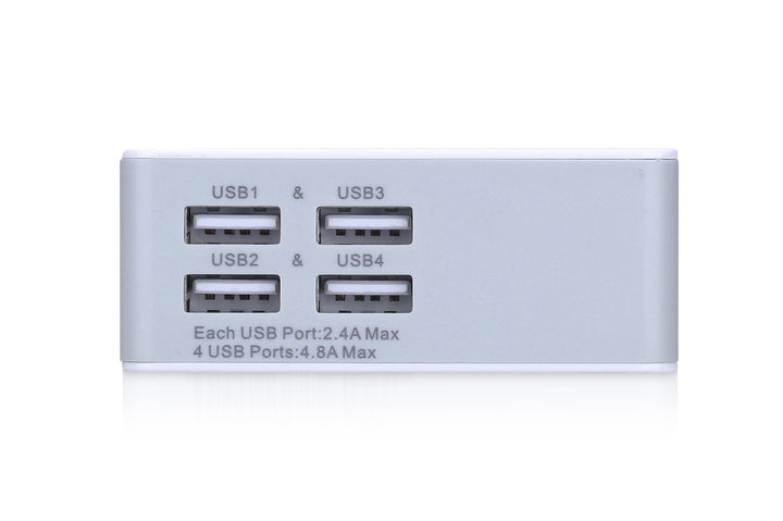 Ednet Evrensel (EU/UK/US) Seyahat Şarj Seti , 4 X USB Port (ED-31809) 2