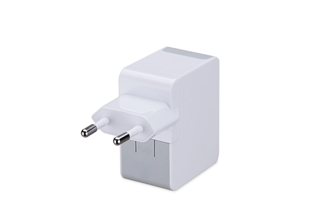 Ednet Evrensel (EU/UK/US) Seyahat Şarj Seti , 2 X USB Port (ED-31808) 3