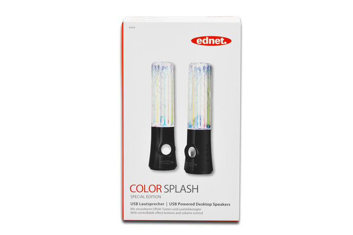 Ednet Color Splash Hoparlör, Özel Üretim, Hoparlör Çıkış Gücü: 3W X 2 (ED-83044) 2